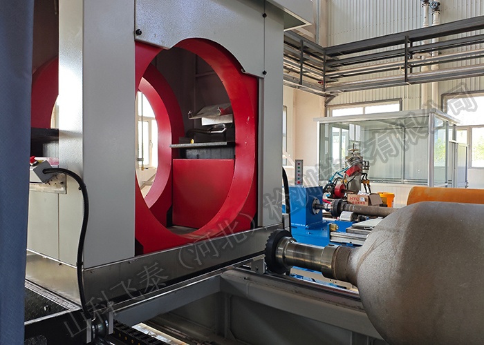 大容積氣瓶磁粉自動探傷機